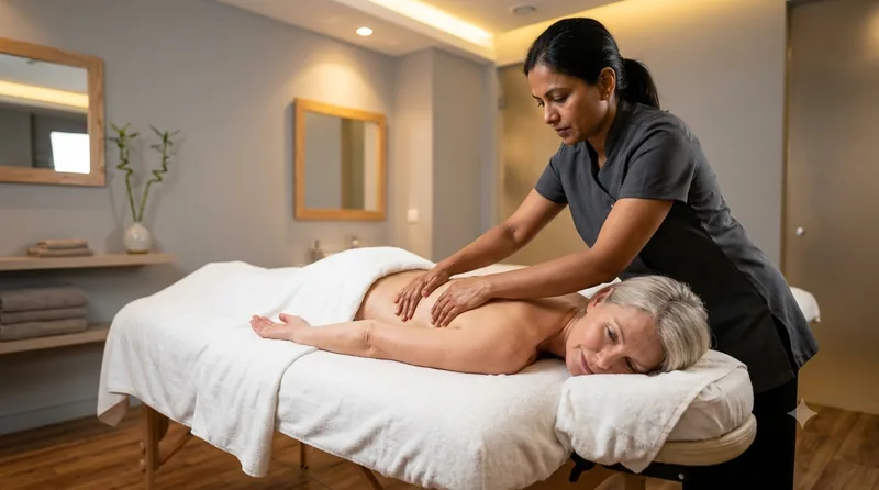 Spa treatment room
